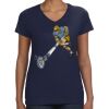 Ladies Perfect V-Neck T-Shirt Thumbnail