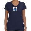 Ladies Perfect V-Neck T-Shirt Thumbnail