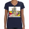 Ladies Perfect V-Neck T-Shirt Thumbnail