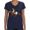 Ladies Perfect V-Neck T-Shirt Thumbnail