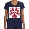 Ladies Perfect V-Neck T-Shirt Thumbnail