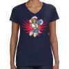 Ladies Perfect V-Neck T-Shirt Thumbnail