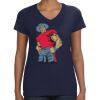 Ladies Perfect V-Neck T-Shirt Thumbnail