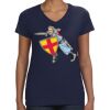 Ladies Perfect V-Neck T-Shirt Thumbnail