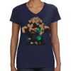 Ladies Perfect V-Neck T-Shirt Thumbnail