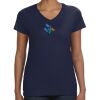 Ladies Perfect V-Neck T-Shirt Thumbnail