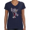 Ladies Perfect V-Neck T-Shirt Thumbnail