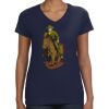 Ladies Perfect V-Neck T-Shirt Thumbnail