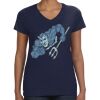 Ladies Perfect V-Neck T-Shirt Thumbnail