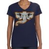 Ladies Perfect V-Neck T-Shirt Thumbnail