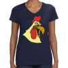 Ladies Perfect V-Neck T-Shirt Thumbnail