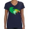 Ladies Perfect V-Neck T-Shirt Thumbnail
