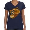 Ladies Perfect V-Neck T-Shirt Thumbnail