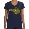 Ladies Perfect V-Neck T-Shirt Thumbnail