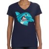Ladies Perfect V-Neck T-Shirt Thumbnail
