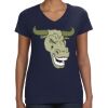 Ladies Perfect V-Neck T-Shirt Thumbnail