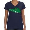 Ladies Perfect V-Neck T-Shirt Thumbnail