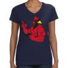 Ladies Perfect V-Neck T-Shirt Thumbnail