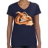 Ladies Perfect V-Neck T-Shirt Thumbnail