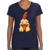 Ladies Perfect V-Neck T-Shirt Thumbnail