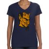 Ladies Perfect V-Neck T-Shirt Thumbnail