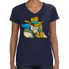 Ladies Perfect V-Neck T-Shirt Thumbnail