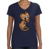 Ladies Perfect V-Neck T-Shirt Thumbnail