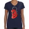 Ladies Perfect V-Neck T-Shirt Thumbnail