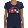 Ladies Perfect V-Neck T-Shirt Thumbnail