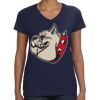 Ladies Perfect V-Neck T-Shirt Thumbnail