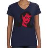 Ladies Perfect V-Neck T-Shirt Thumbnail