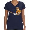 Ladies Perfect V-Neck T-Shirt Thumbnail