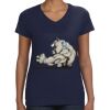 Ladies Perfect V-Neck T-Shirt Thumbnail