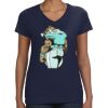 Ladies Perfect V-Neck T-Shirt Thumbnail