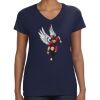 Ladies Perfect V-Neck T-Shirt Thumbnail