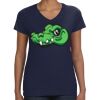 Ladies Perfect V-Neck T-Shirt Thumbnail