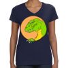 Ladies Perfect V-Neck T-Shirt Thumbnail