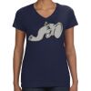 Ladies Perfect V-Neck T-Shirt Thumbnail