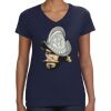 Ladies Perfect V-Neck T-Shirt Thumbnail