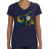 Ladies Perfect V-Neck T-Shirt Thumbnail