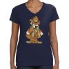 Ladies Perfect V-Neck T-Shirt Thumbnail