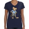 Ladies Perfect V-Neck T-Shirt Thumbnail