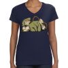Ladies Perfect V-Neck T-Shirt Thumbnail