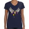 Ladies Perfect V-Neck T-Shirt Thumbnail