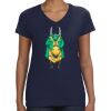 Ladies Perfect V-Neck T-Shirt Thumbnail