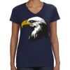 Ladies Perfect V-Neck T-Shirt Thumbnail
