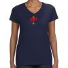 Ladies Perfect V-Neck T-Shirt Thumbnail