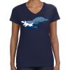 Ladies Perfect V-Neck T-Shirt Thumbnail