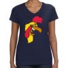 Ladies Perfect V-Neck T-Shirt Thumbnail