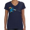 Ladies Perfect V-Neck T-Shirt Thumbnail
